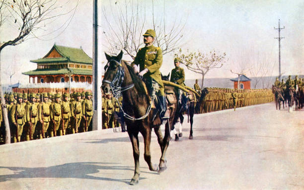 General Iwane Matsui enters Nanking, December 13, 1937.