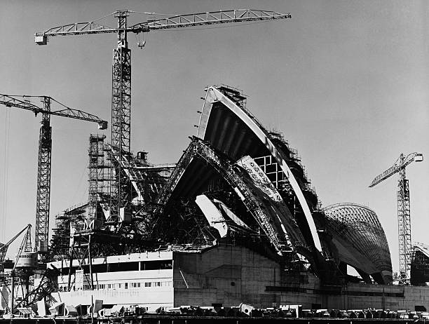 In the Making: A Rare Journey Through Iconic Landmark Construction In the Making: A Rare Journey Through Iconic Landmark Construction